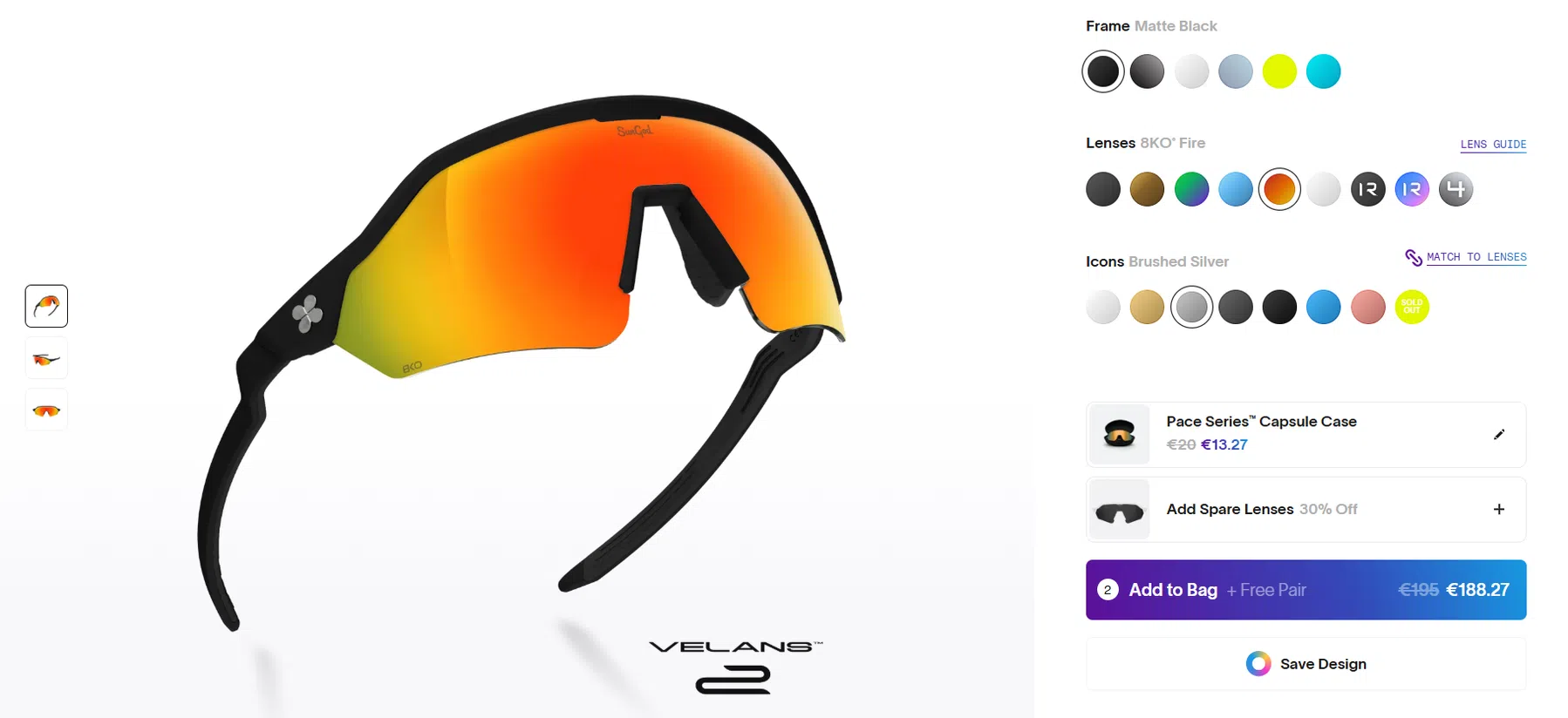 Sungod Velans 2 Customizer